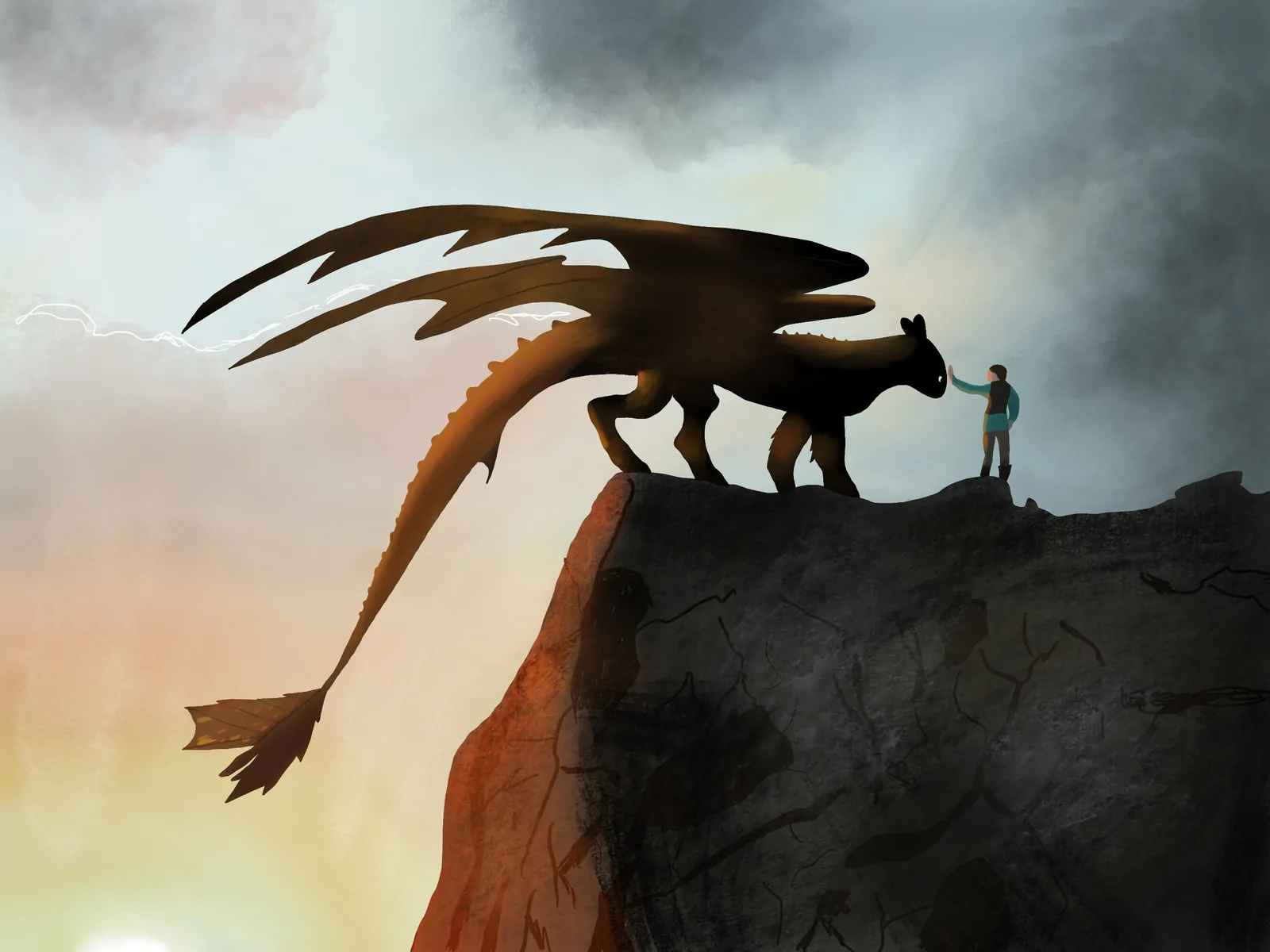 How to Train Your Dragon illustration